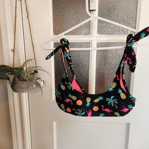 Target/Xhilaration Flamingo Bikini Bathing Suit Top (Small)